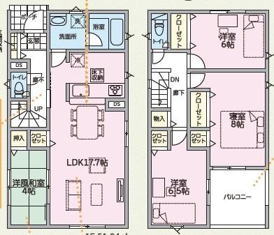 うるま市兼箇段第３　全３棟　２号棟（うるま市）