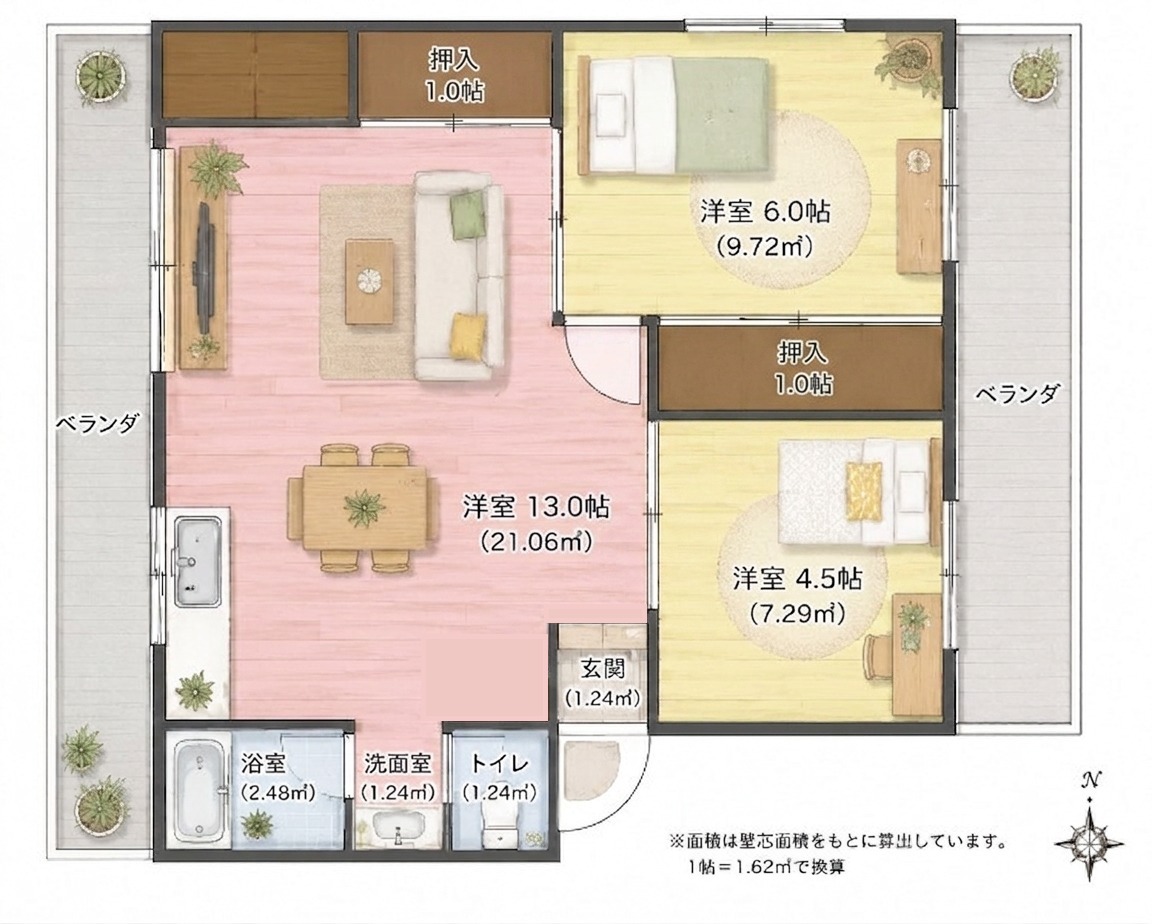 Photos 13 of Marutaka Mansion 2 (Chatan Town / Apartment)